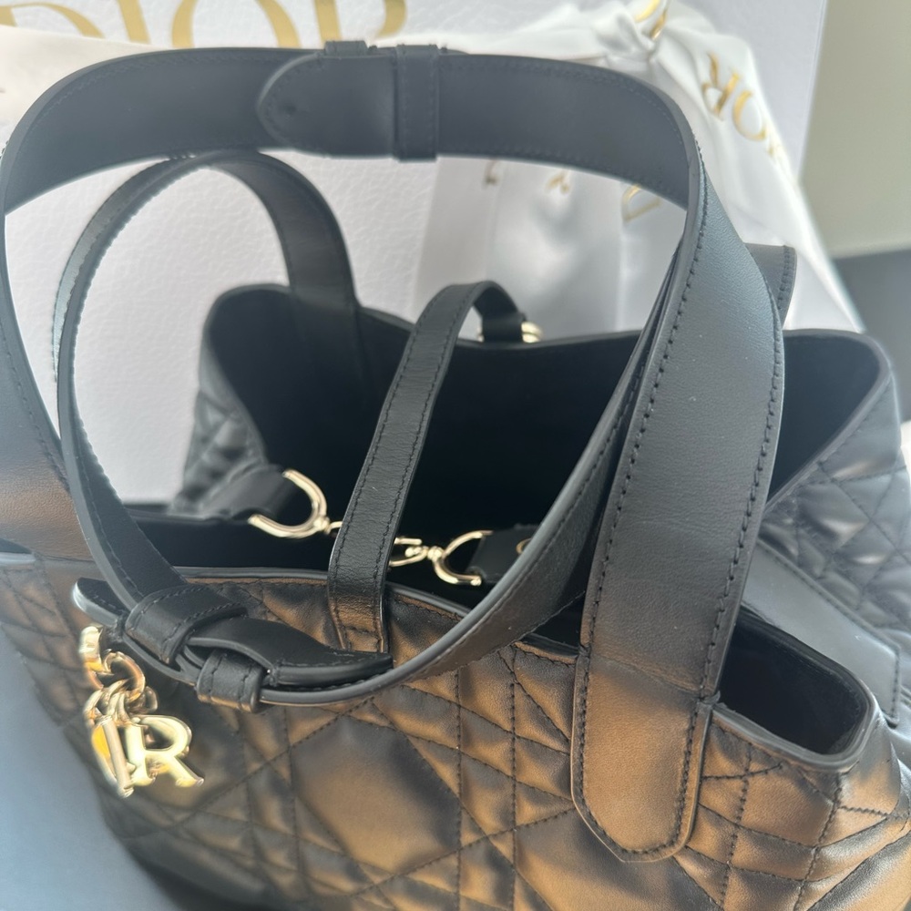 Dior Black Small Toujours Bag - Picture 6 of 13